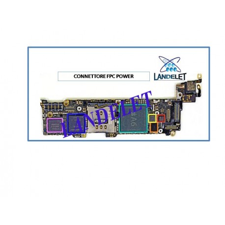 CONNETTORE POWER IPHONE 5 FPC POWER IPHONE 5