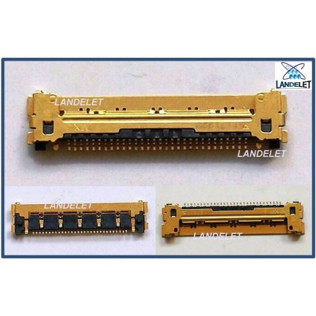 FPC CONNETTORE PER CAVO LCD LVDS 30 PIN MACBOOK PRO MODELLO A1398 A1425 A1502