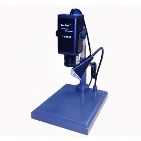 Microscopio Elettronico Digitale Ottico YX AK15 USB Con Luce Led e Supporto
