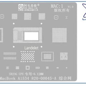 STENCIL AMAOE MAC 1 REBALLING IC MACBOOK A1534 CPU SR23G